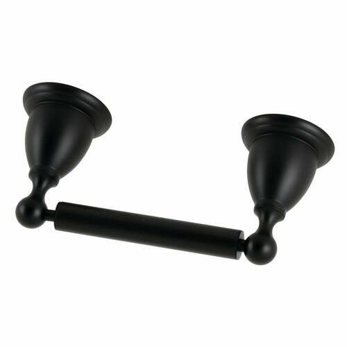 Kingston Brass BA1758MB Heritage Matte Black Toilet Paper Holder