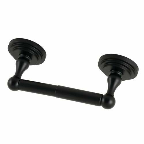 Kingston Brass BA2718MB Milano Matte Black Toilet Paper Holder