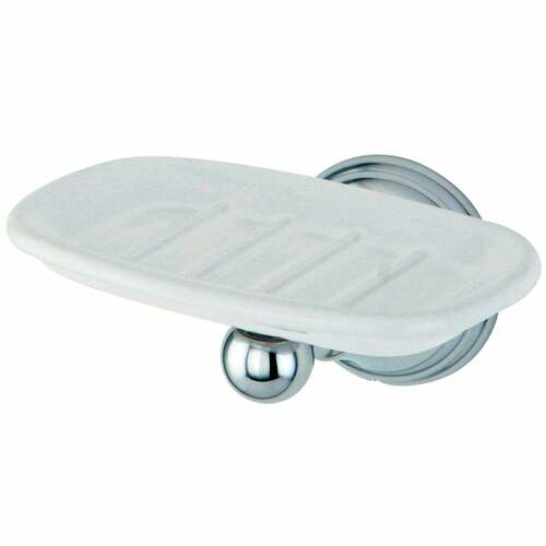 Kingston Brass BA2975C Governor Wall-Mount Soap Dish in Polished Chrome