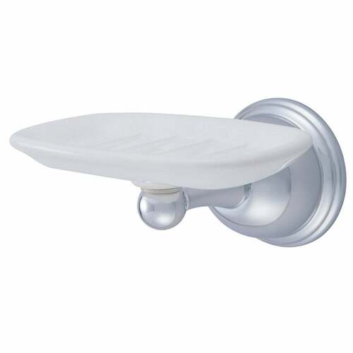 Kingston Brass BA3965C Restoration Wall-Mount Soap Dish in Polished Chrome