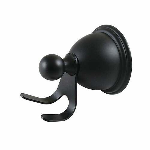 Kingston Brass BA3967MB Matte Black Restoration Robe Hook