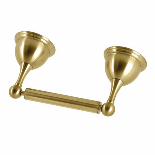 Kingston Brass BA3968BB Restoration Brushed Brass Toilet Paper Holder