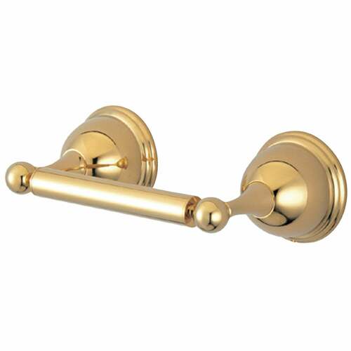 Kingston Brass BA3968PB Restoration Polished Brass Toilet Paper Holder