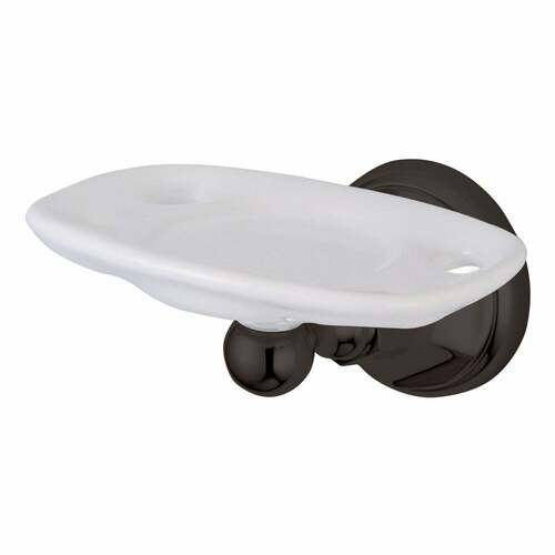 Kingston Brass BA4816ORB Metropolitan Oil Rubbed Bronze Toothbrush and Tumbler Holder