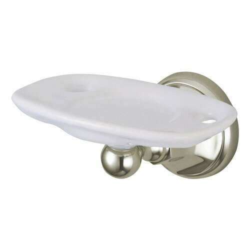 Kingston Brass BA4816SN Metropolitan Brushed Nickel Toothbrush and Tumbler Holder