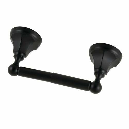 Kingston Brass BA4818MB Metropolitan Matte Black Toilet Paper Holder