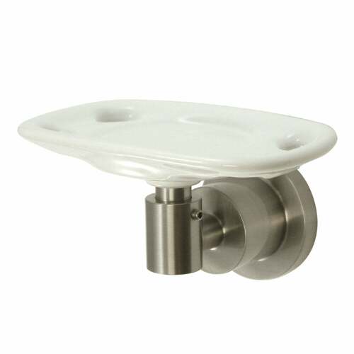 Kingston Brass BA8216SN Concord Brushed Nickel Toothbrush and Tumbler Holder Set