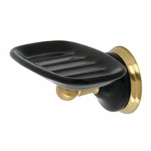 Kingston Brass BA9115BB Onyx Brushed Brass Soap Dish Holder
