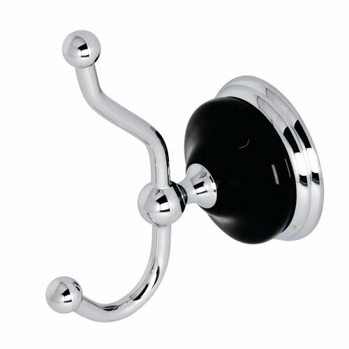 Kingston Brass BA9117C Water Onyx Polished Chrome Robe Hook