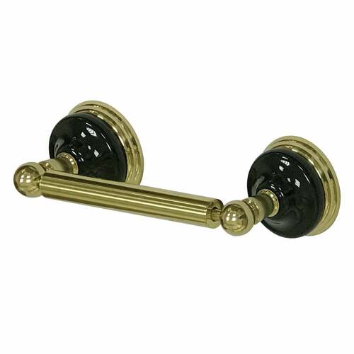 Kingston Brass BA9118PB Water Onyx Polished Brass Toilet Paper Holder