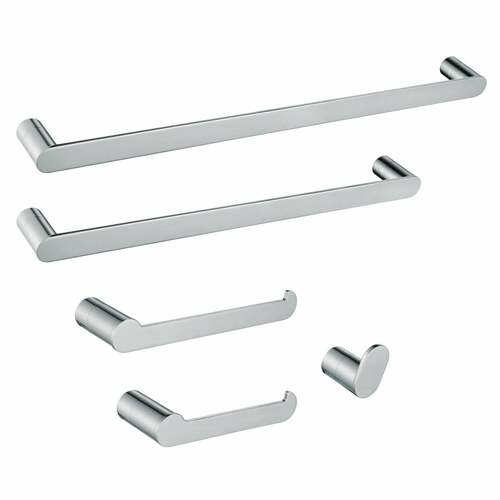Kingston Brass BAHK6112478C Dessau 5-Piece Towel Bar Set, 18