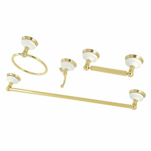 Kingston Brass BAK1111478PB Victorian 4-Piece 24