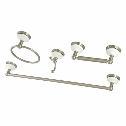 Kingston Brass BAK1111478SN Victorian 4-Piece 24