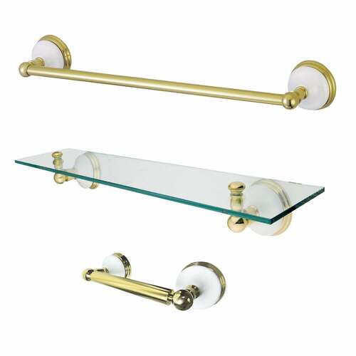 Kingston Brass BAK111289PB Victorian 3-Piece 18