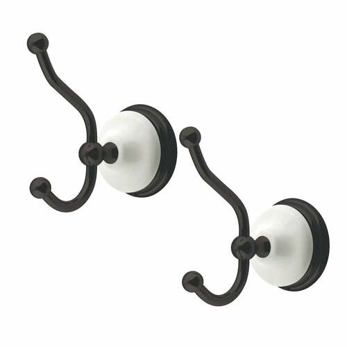 Kingston Brass BAK1117ORB Victorian 2-Piece Robe Hook in Oil Rubbed Bronze