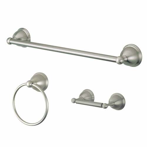 Kingston Brass BAK396248SN Restoration 3-Piece 18