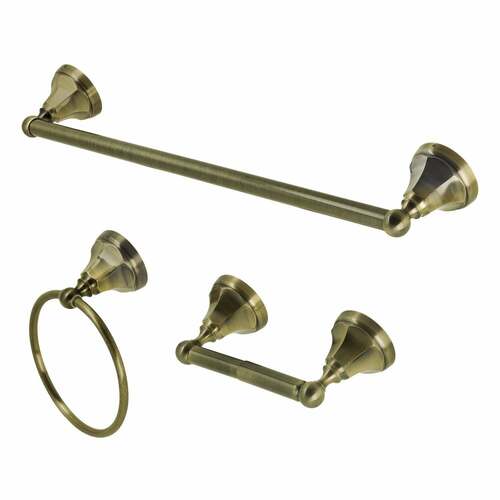 Kingston Brass BAK4181248AB Metropolitan 3-Piece 18