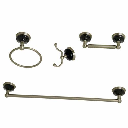 Kingston Brass BAK9111478BN Water Onyx 4-Piece 24