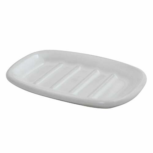 Kingston Brass BASD3965 White Soap Dish Holder - Dish Only