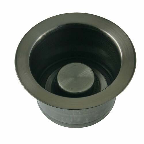 Kingston Brass BS2003VN Black Stainless Extended Disposal Flange