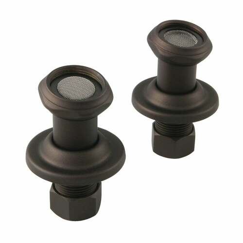Kingston Brass CAU4105 Vintage Tub Mount Couplers - Oil Rubbed Bronze