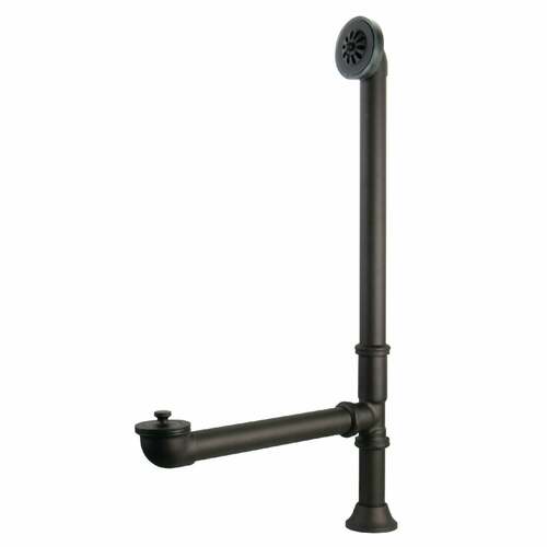 Kingston Brass CC2085 Clawfoot Tub Waste Overflow Drain - Oil Rubbed Bronze