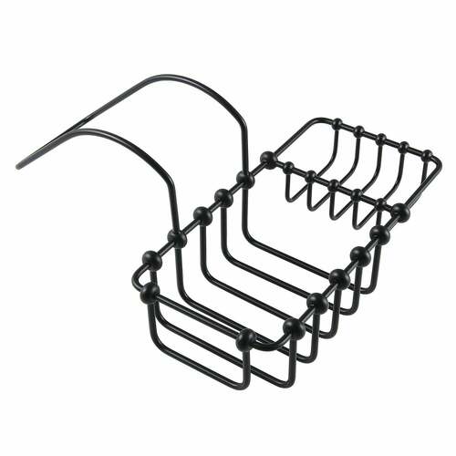Kingston Brass CC2160 Matte Black Clawfoot Tub Soap Sponge Holder