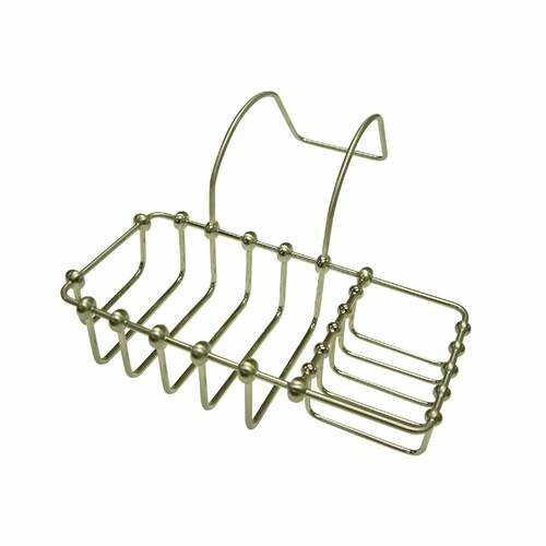 Kingston Brass CC2168 Brushed Nickel Clawfoot Tub Soap Sponge Holder