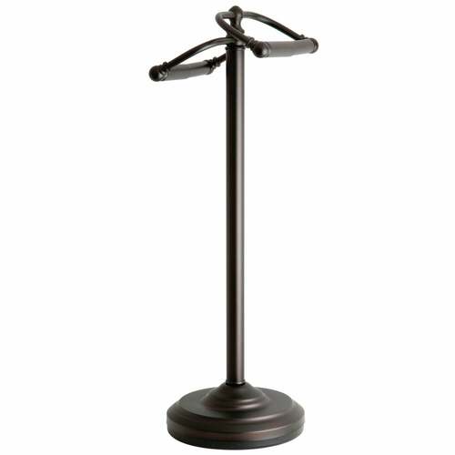 Kingston Brass CC2205 Vintage Freestanding Double Roll Toilet Paper Holder, Oil Rubbed Bronze