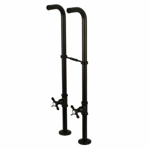 Kingston Brass CC266S5BEX Freestanding Supply Line Package - Oil Rubbed Bronze