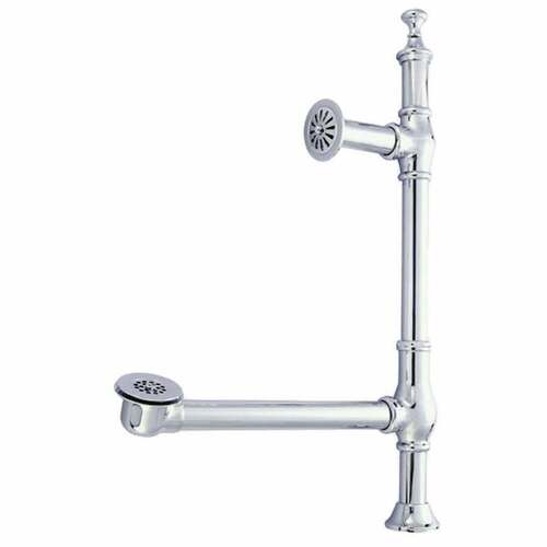 Kingston Brass CC3091 Vintage Pop-Up Tub Waste Overflow, Polished Chrome