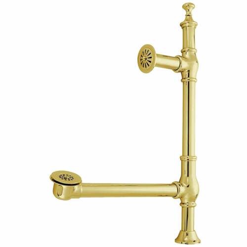 Kingston Brass CC3092 Vintage Pop-Up Tub Waste Overflow, Polished Brass