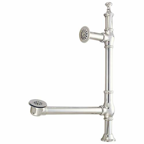 Kingston Brass CC3098 Vintage Brushed Nickel Pop-Up Tub Waste Overflow