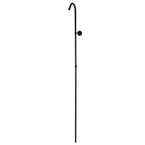 Kingston Brass CC3160 Vintage Matte Black Shower Conversion Kit (No Spout/Head)