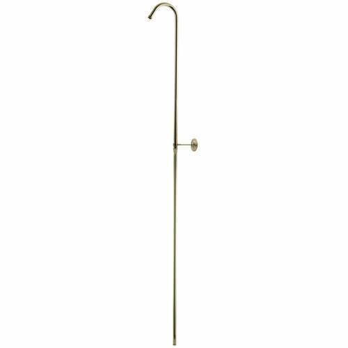 Kingston Brass CC3162 Vintage Shower Conversion Kit, Polished Brass (No Spout or Shower Head)