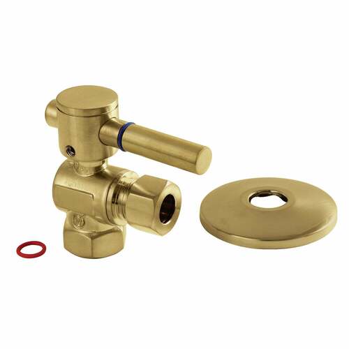 Kingston Brass CC33107DLK Brushed Brass 3/8