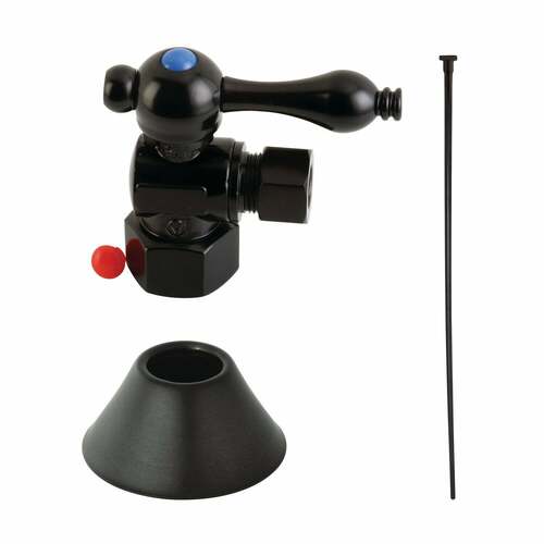 Kingston Brass CC43100TKF20 Traditional Toilet Trim Kit, 1/2