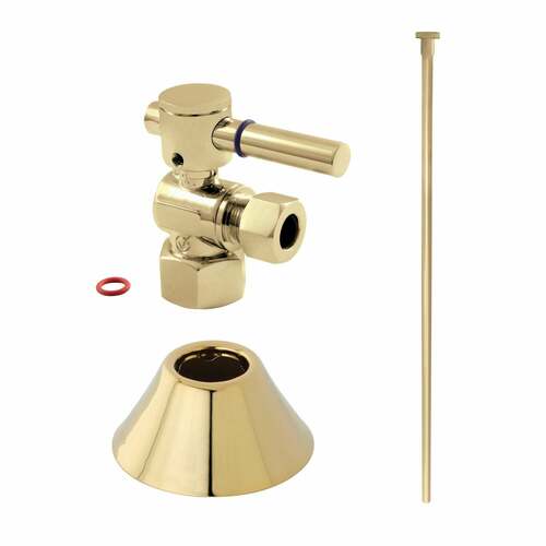 Kingston Brass CC43102DLTKF20 Modern Plumbing Toilet Trim Kit, 1/2