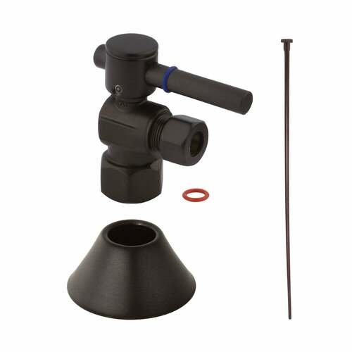 Kingston Brass CC43105DLTKF20 Modern Plumbing Toilet Trim Kit, 1/2