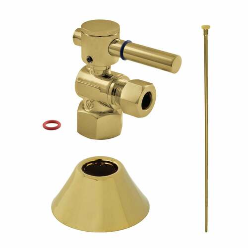 Kingston Brass CC43107DLTKF20 Modern Plumbing Toilet Trim Kit, 1/2