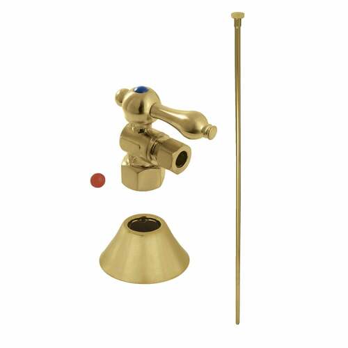 Kingston Brass CC43107TKF20 Traditional Toilet Trim Kit, 1/2