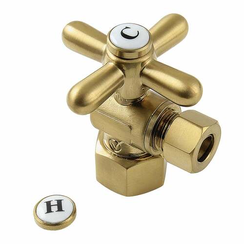Kingston Brass CC43107X Brushed Brass 1/2