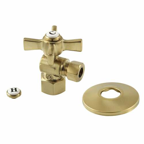 Kingston Brass CC43107ZXK Brushed Brass 1/2