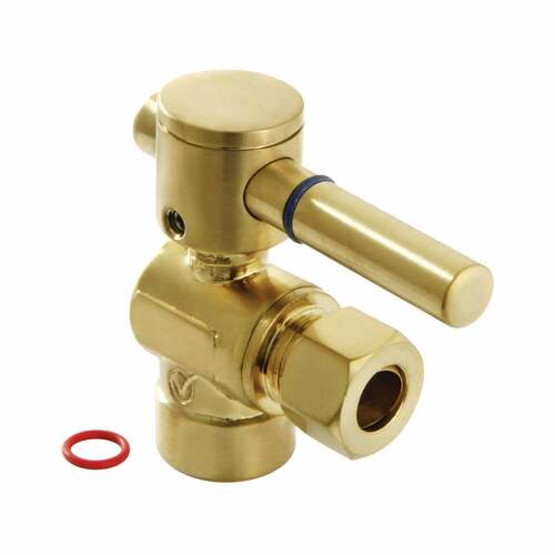 Kingston Brass CC43207DL Brushed Brass 1/2