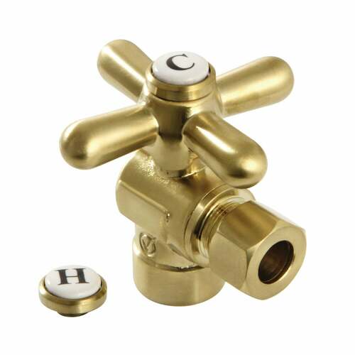Kingston Brass CC43207X Brushed Brass 1/2