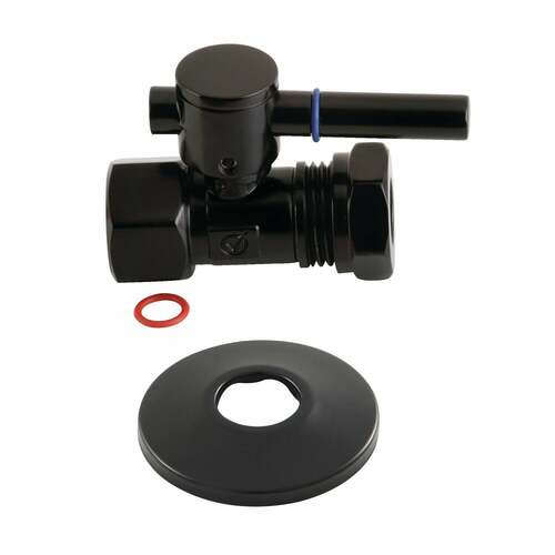 Kingston Brass CC44150DLK Matte Black 1/2