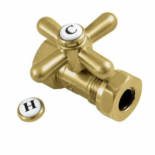 Kingston Brass CC44157X Brushed Brass 1/2