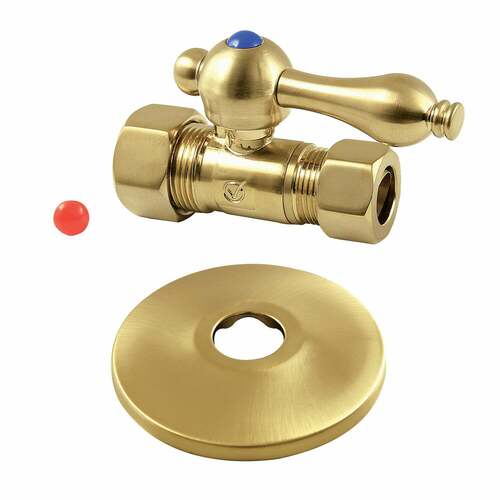Kingston Brass CC44457K Brushed Brass 5/8