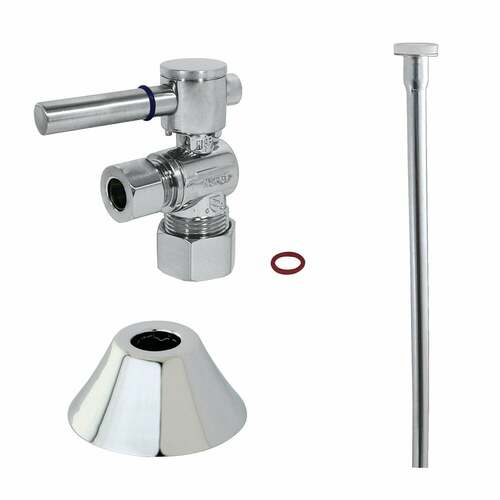 Kingston Brass CC53301DLTKF20 Modern Plumbing Toilet Trim Kit, 5/8