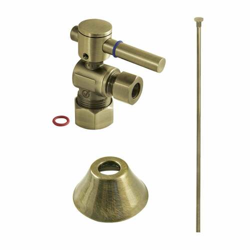 Kingston Brass CC53303DLTKF20 Modern Plumbing Toilet Trim Kit, 5/8
